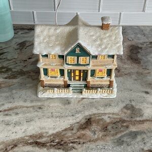 Enesco It’s a Wonderful Life Martinis Bailey’s house, vintage, lights up
